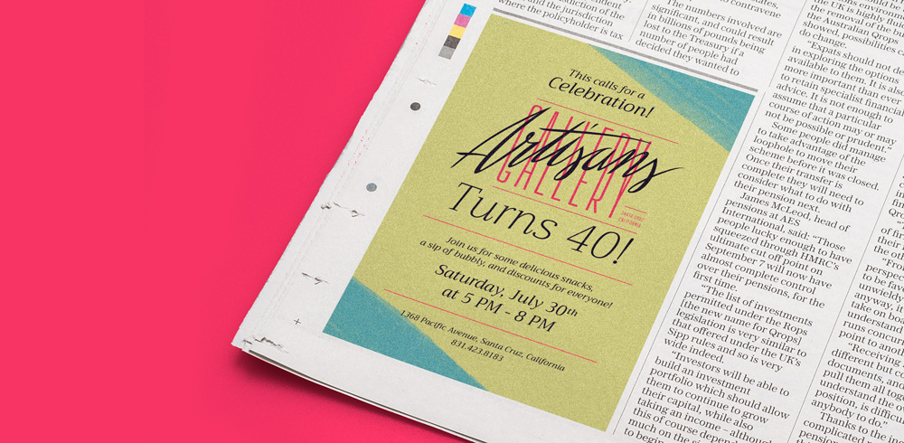 Newspaper ad